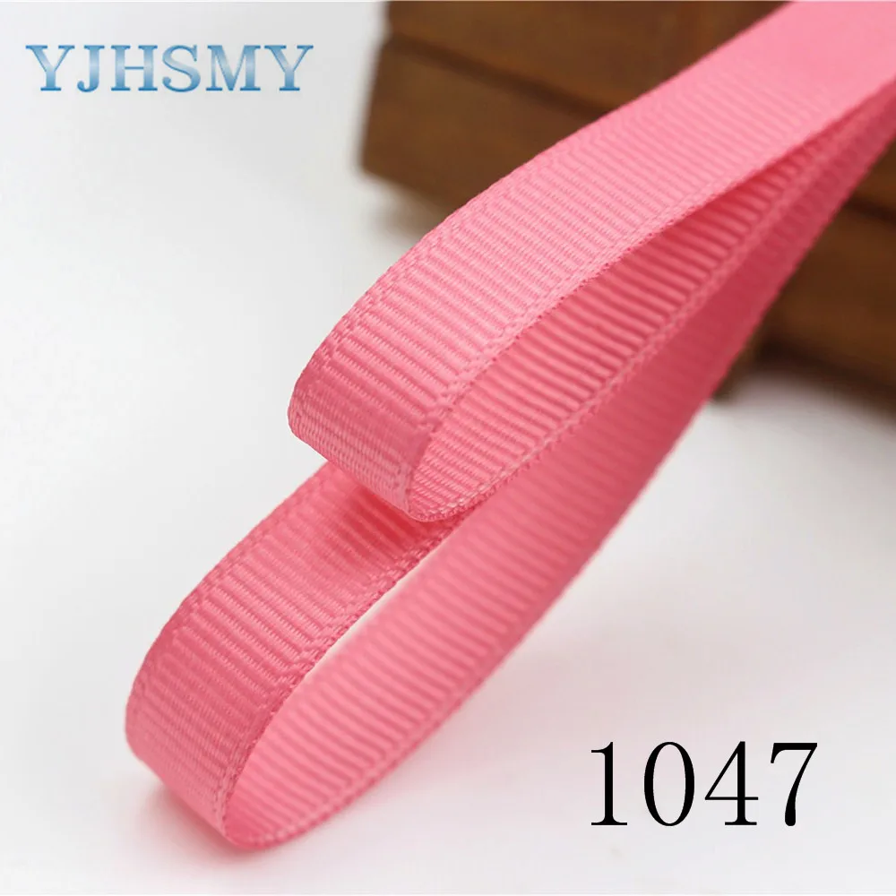 YJHSMY J-17606-L10MM-0458 10 мм ярдов однотонные ленты термопечать grosgrain Свадебные аксессуары