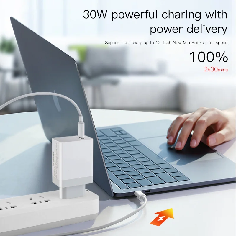 HKHUIBANG USB зарядное устройство 30 Вт быстрое типа C PD для iPhone 11 X XS 8 /Xiaomi /Huawei /Samsung /iPad Pro