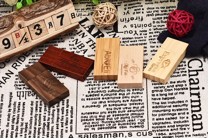 SHANDIAN Пользовательский логотип деревянный usb+ коробка флэш-накопитель карта памяти 4 ГБ 8 ГБ 16 ГБ 32 ГБ 64 ГБ Флешка логотип для фотографии свадьбы