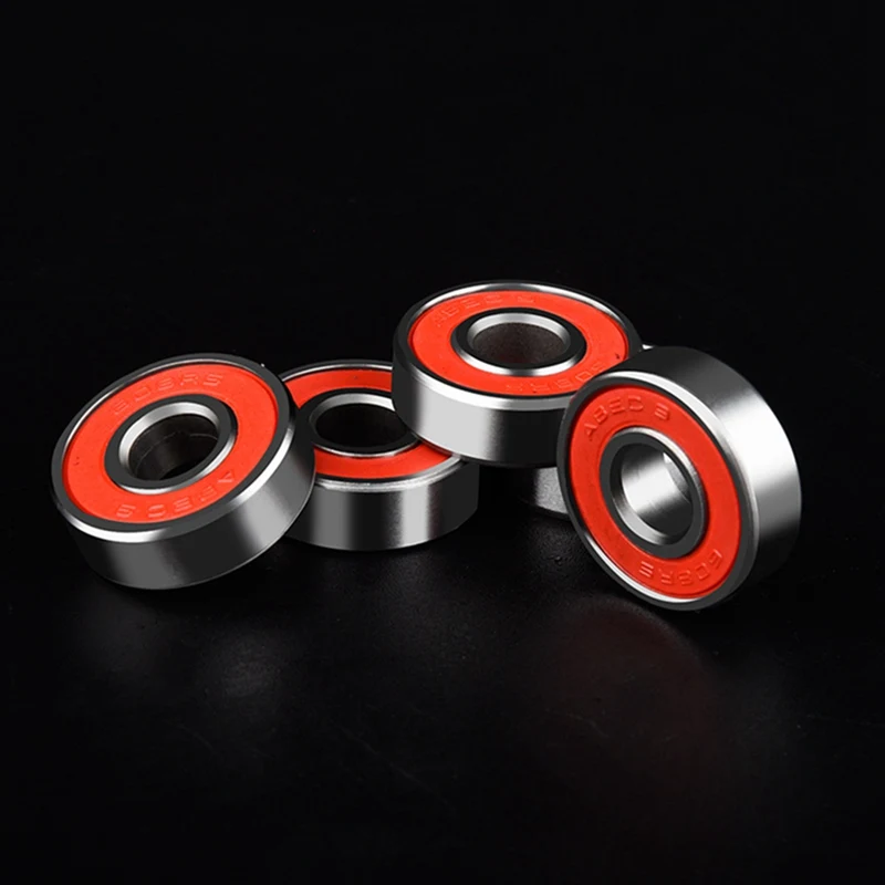 608 ABEC-11 скейт скутер без шума масло смазанные гладкие скейт подшипники для скутера Лонгборд скорость Встроенный скейт колеса медведь