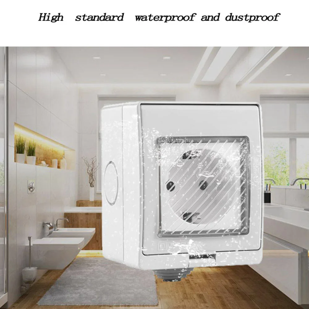 Timethinker Ewelink Wall Wifi Socket Smart Timer Outlet US EU UK Plug for Alexa Google Home IP55 Waterproof DIY Remote Control|Модули для