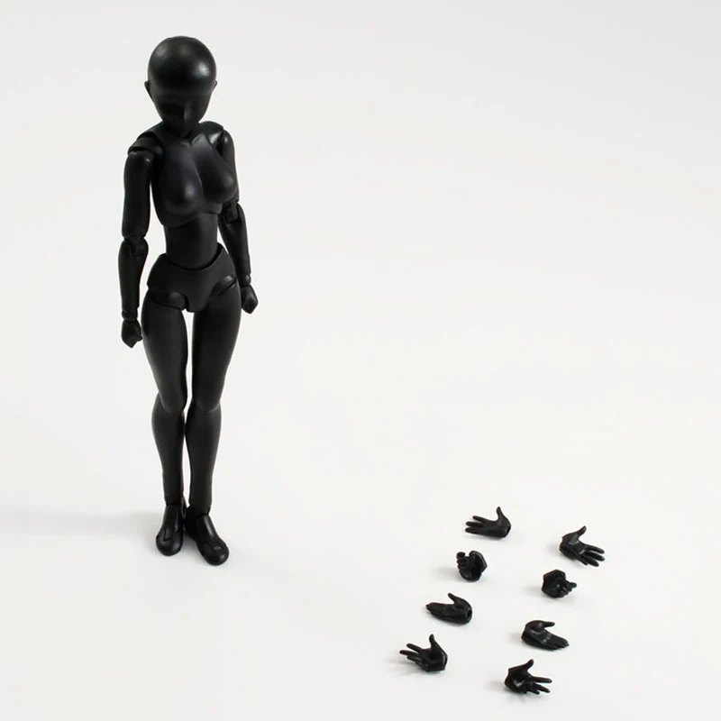 Аниме Archetype He She Ferrite Figma подвижные тела Feminino Kun Body Chan ПВХ фигурка модель игрушки кукла для коллекционирования