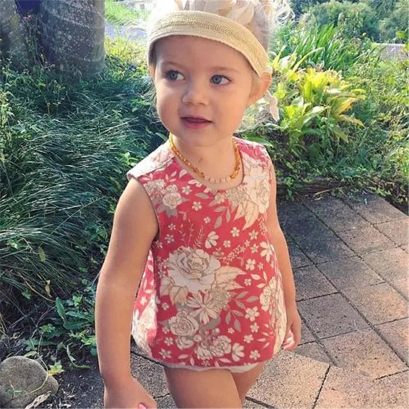 Комплект одежды для новорожденных девочек с цветочным принтом комплект из топа и