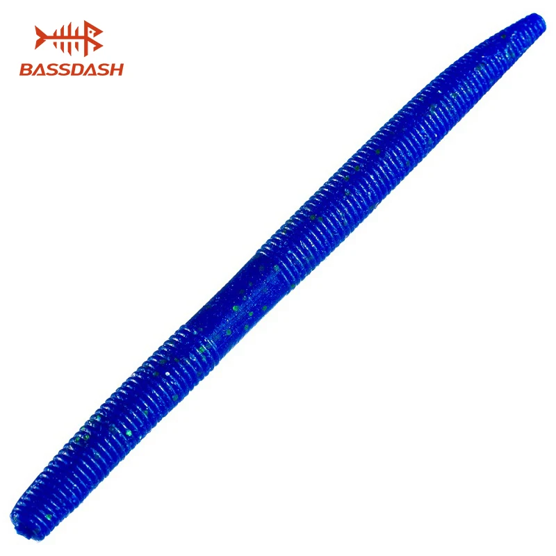 Bassdash Senko Worms 4 ''5'' мягкая палочка приманка для ловли окуня 20 шт