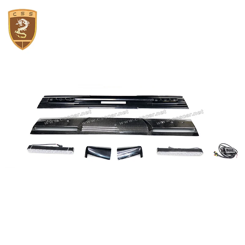 Настоящий спойлер из углеродного волокна заднее крыло подходит для G Class W464