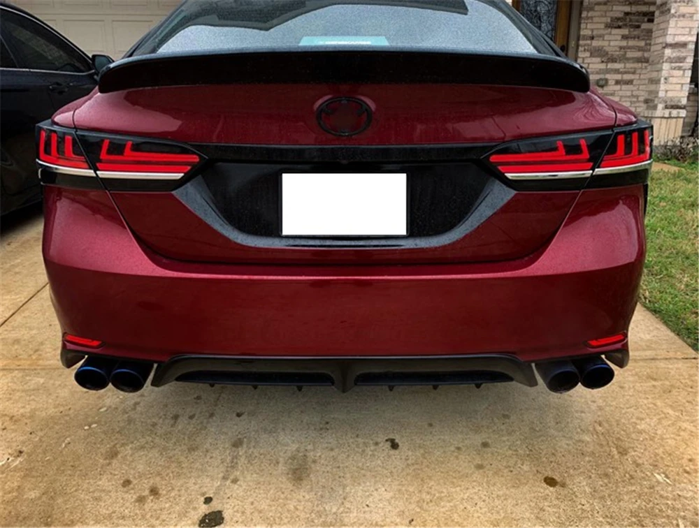 Автомобильная проблесковая 2 шт. для Toyota camry тормоз заднего хода хвост светильник светодиодный фонарь светильник хвост светильник сборки номерной знак лампа заднего вида парковки светильник