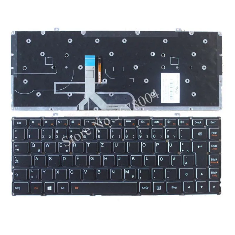 

New GR Laptop Keyboard for Lenovo Ideapad Yoga 2 Pro 13" backlit ,Yoga2 Pro13-ISE Germany 25212831 PK130S91A19