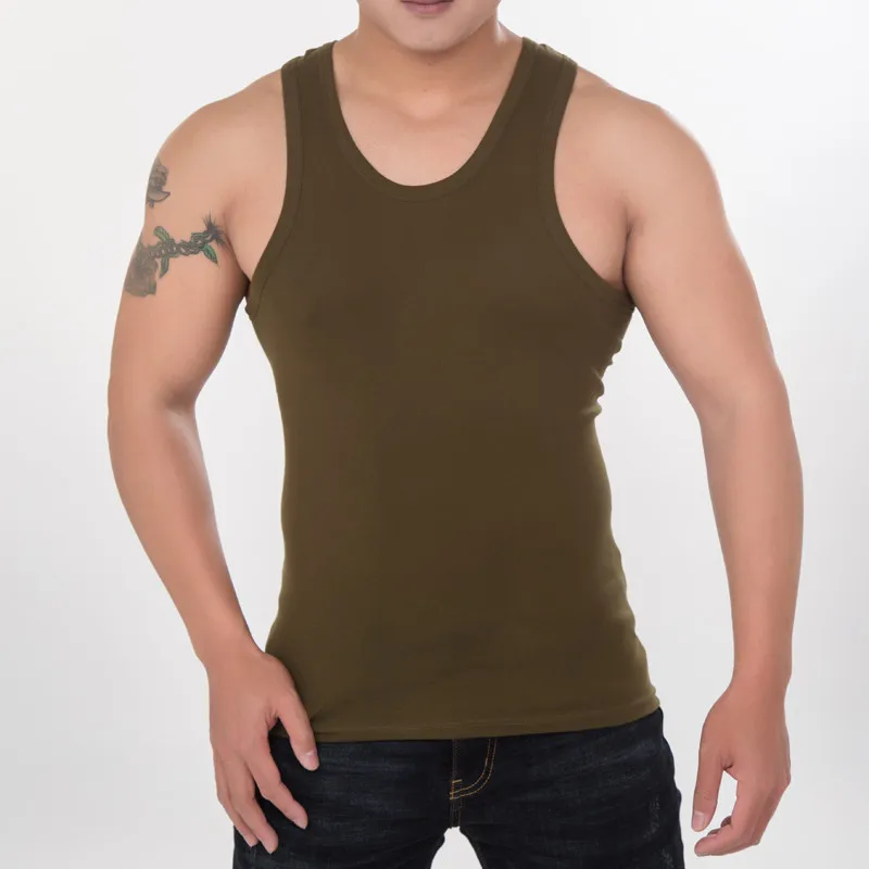 2018 Мужская компрессионная майка без рукавов для мальчиков Летний жилет