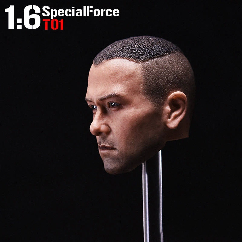 1:6 Scale Asia Special Force T01 Peng Yuyan Figure Head Model For 12&quot Action Collection Toys Gift | Игрушки и хобби