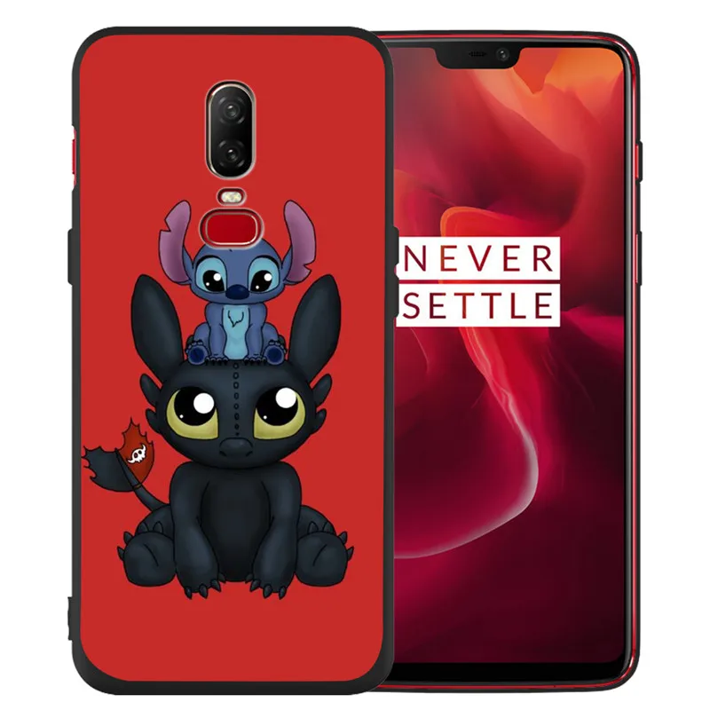 Ститч для One plus 5 5T 7 Pro Oneplus 6 6T чехол для телефона Funda Coque Etui Дональд Дак шаблон Силиконовый Мягкий ТПУ модный