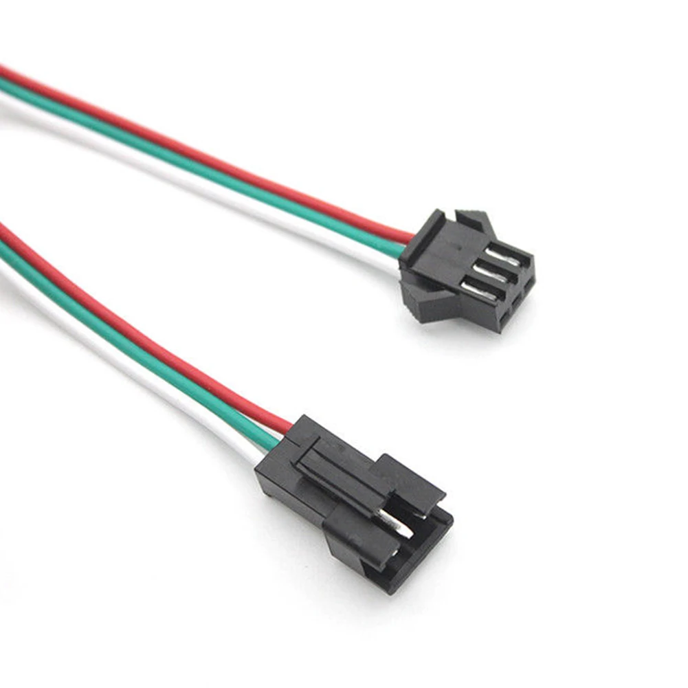 Гнездовой разъем Разъем светодиодного кабеля провод адаптер WS2811/WS2812 SM2.54mm для