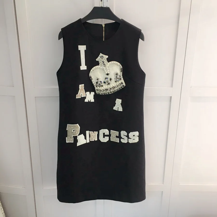 М &amp B мода Корона письмо шаблоны бисероплетение вышивка Алмазы рукавов карандаш