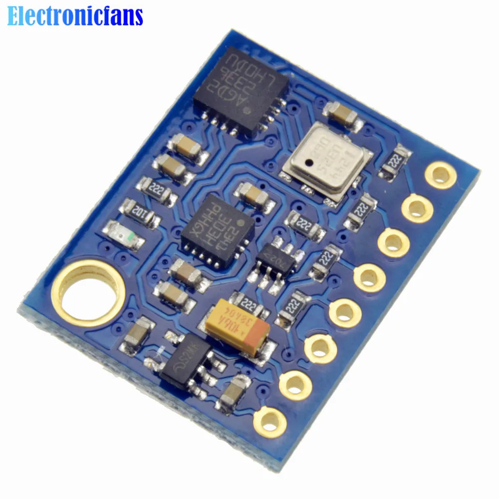 GY-89 10DOF I2C/IIC SPI L3GD20 LSM303D BMP180 Акселерометр гироскоп магнитометр датчик барометра