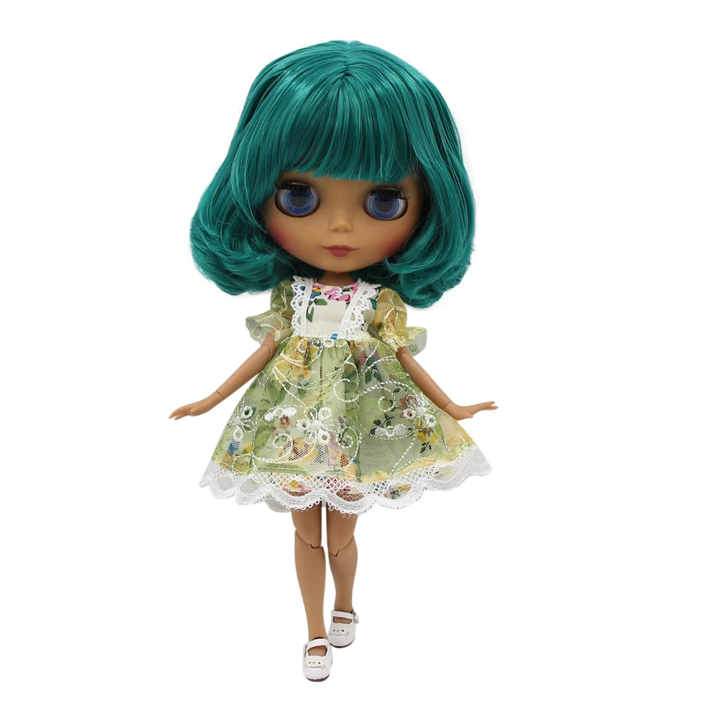 Ледяной DBS Blyth кукольные 1/6 bjd с черной кожи телесного цвета шарнирное тело и