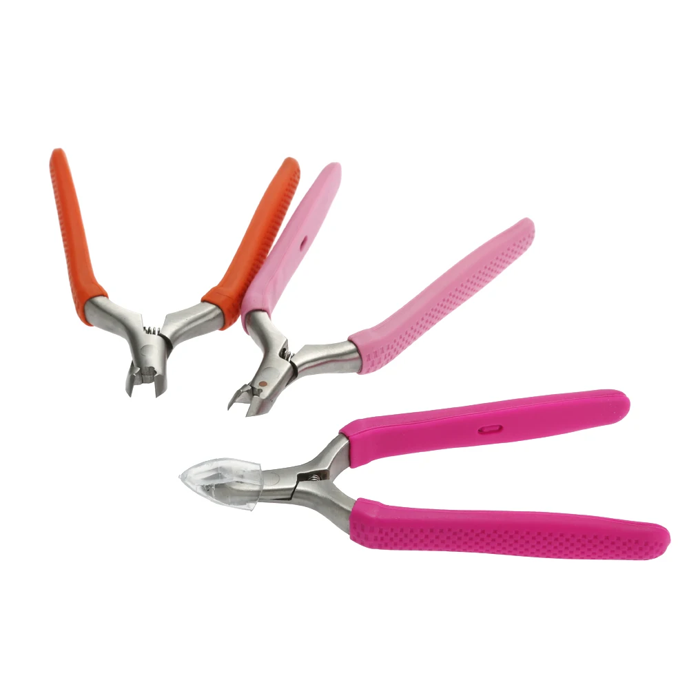 Nail Clipper Профессиональные Нержавеющей Стали Ногтей Триммер Ног Кутикулы Art Clipper Плоскогубцы Ножницы Для Кутикулы Маникюр Инструмент Случайный Цвет