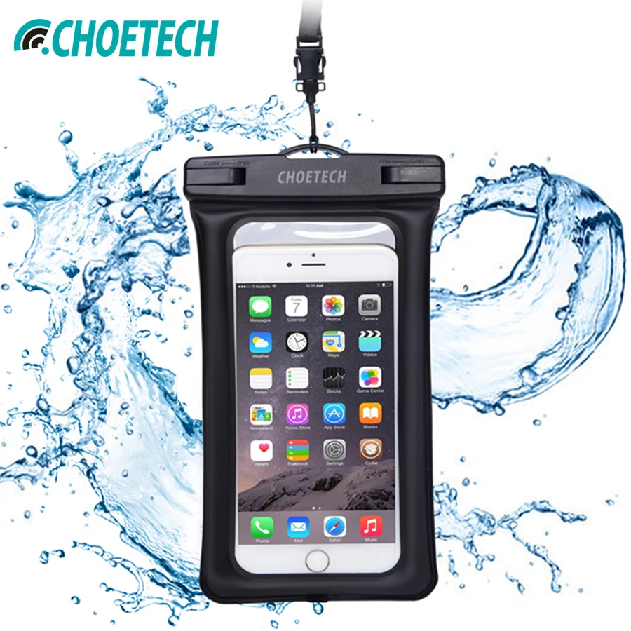 CHOETECH прозрачный TPU надувной Водонепроницаемый Чехол для мобильного телефона с