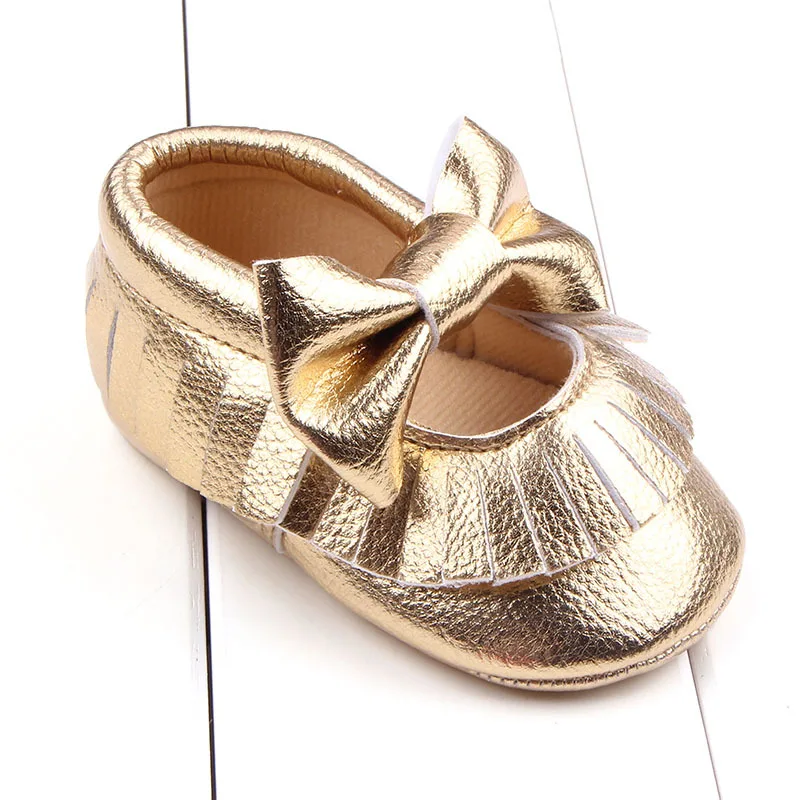 

Adorable Baby Girls Princess Shoes Fringe Soft Moccasin Infant Toddler Girl Leather Crib Shoes 0-18M