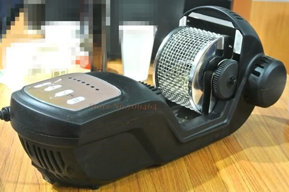 Автоматический Портативный Кофе Жаровня DIY нержавеющая сталь машина для жарки кофейного зерна начинающих бытовой