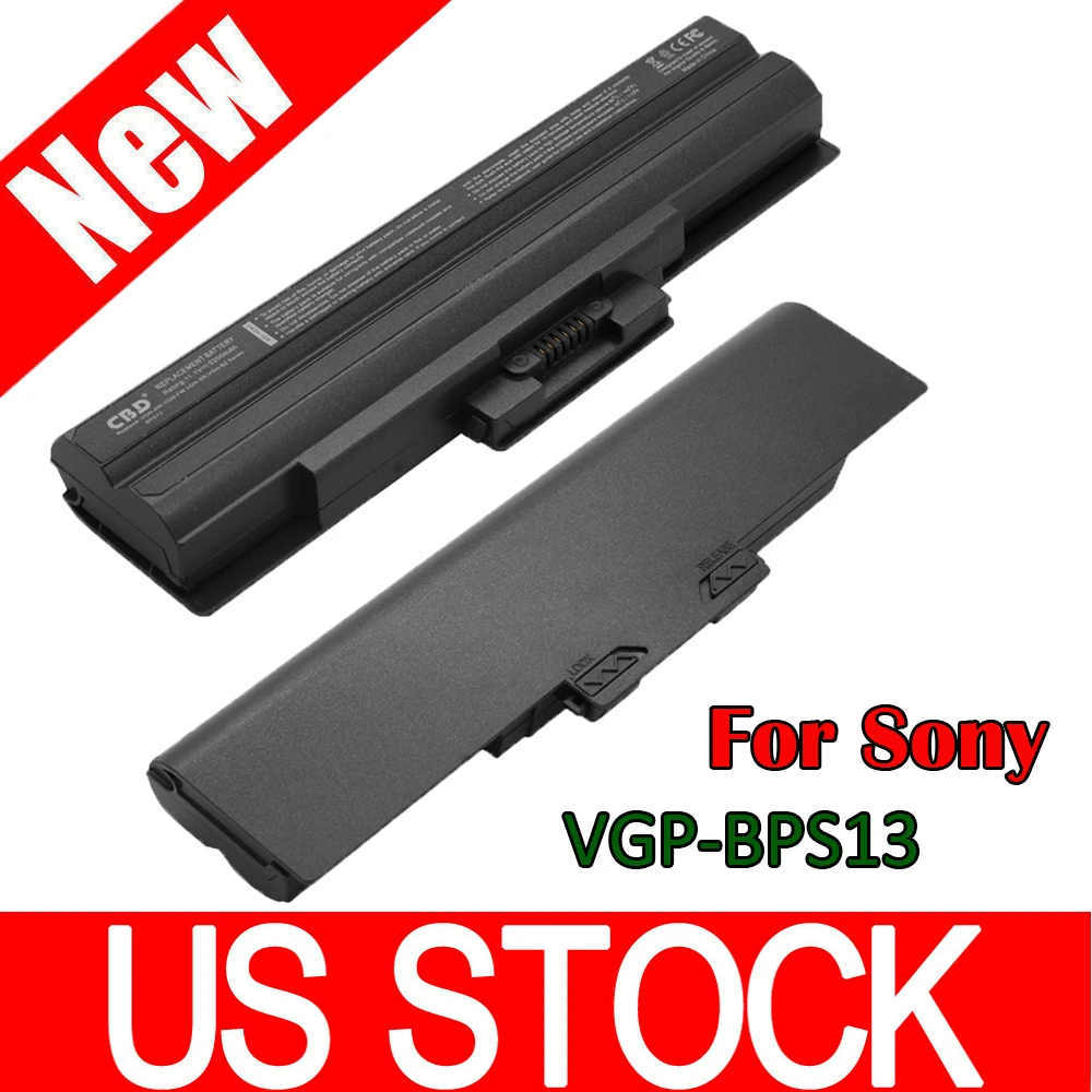 11 1 В 5200 мАч ноутбука Батарея для SONY VGN-FW VGN-NS VGN-NW BPS13/B VGP BPS13/Q VGP-BPS13B/B VGP-BPS13A/B VGP-BPS13/B