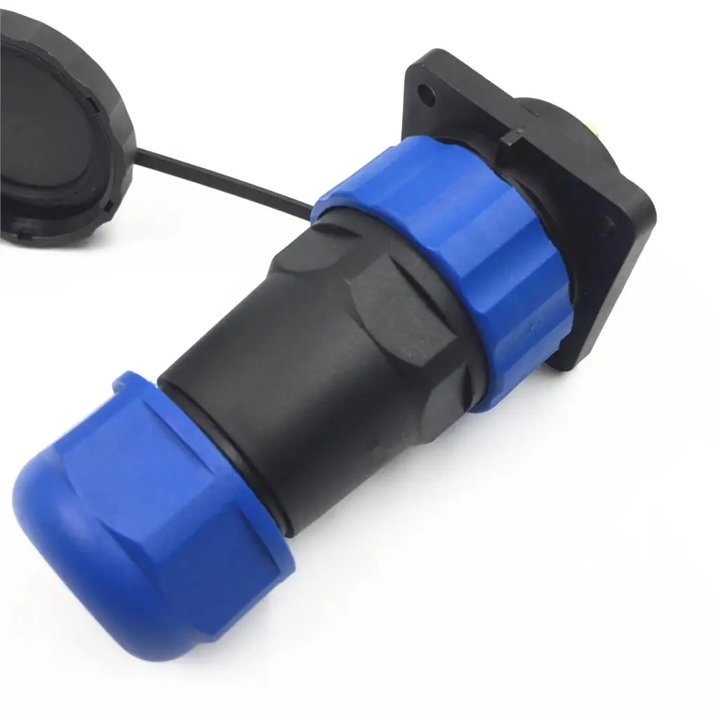 SP28TP-ZG 28mm Straight Avitaion Plug Waterproof Connector IP67 Flange Socket 3 5 6 7 9 10 12 14 16 19 22 24 26 Pin Male Femal |