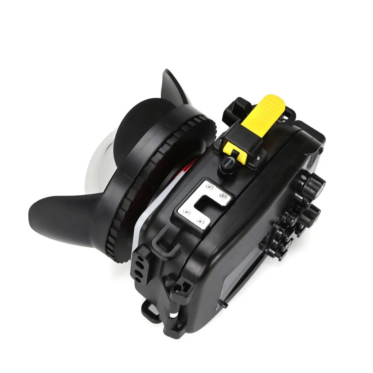 DF Seafrogs 60 м подводный водонепроницаемый чехол для камеры Olympus TG5 камера с MEIKON 67 мм рыбий глаз