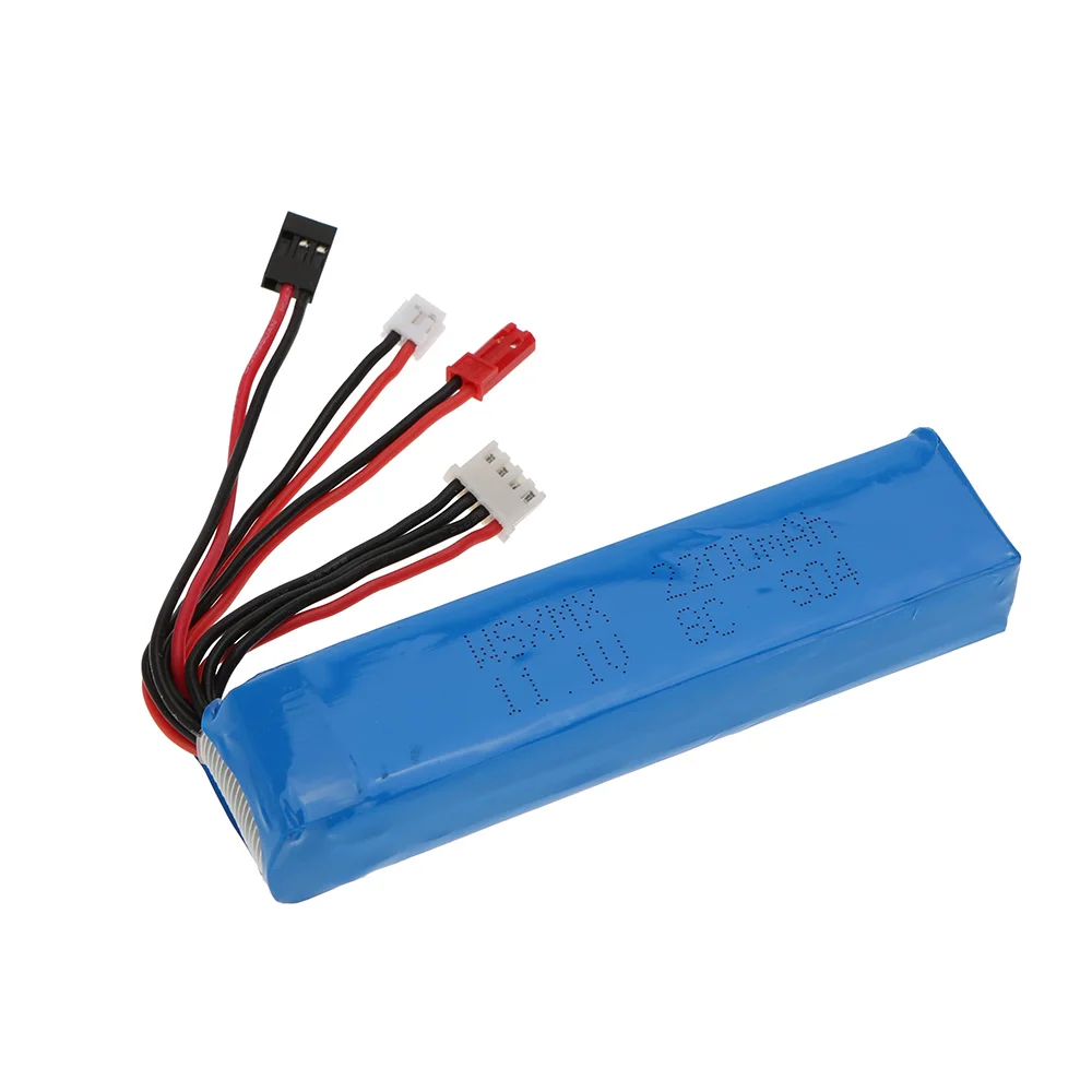 11 1 V 2200mAh 8C Lipo батарея 3S 3 Разъем для JR Futaba Walkera RadioLink RC передатчик 15*11*3 см | Игрушки и