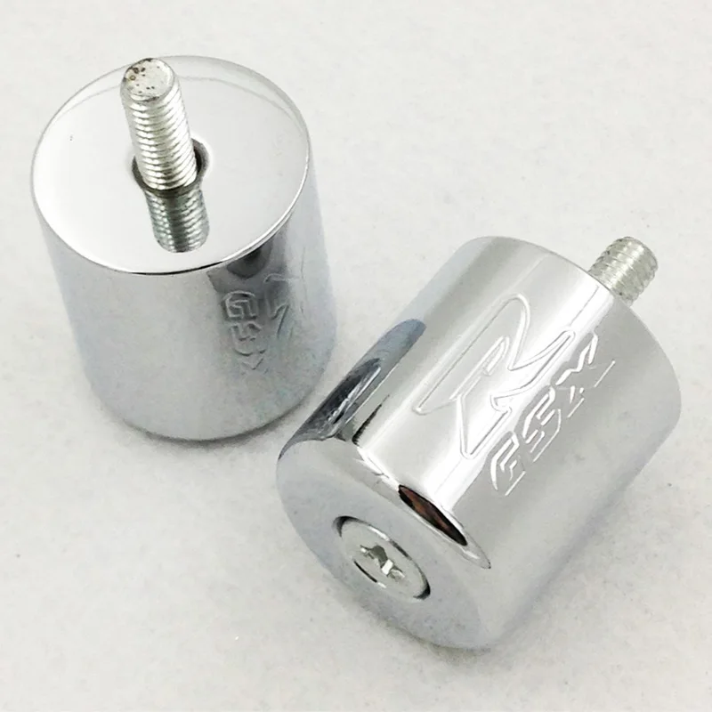 

Motorcycle Accessories Hand Bar Ends For Suzuki GSXR 600 GSXR750 GSXR1000 GSXR1300 Hayabusa Katana SV650S CHROME