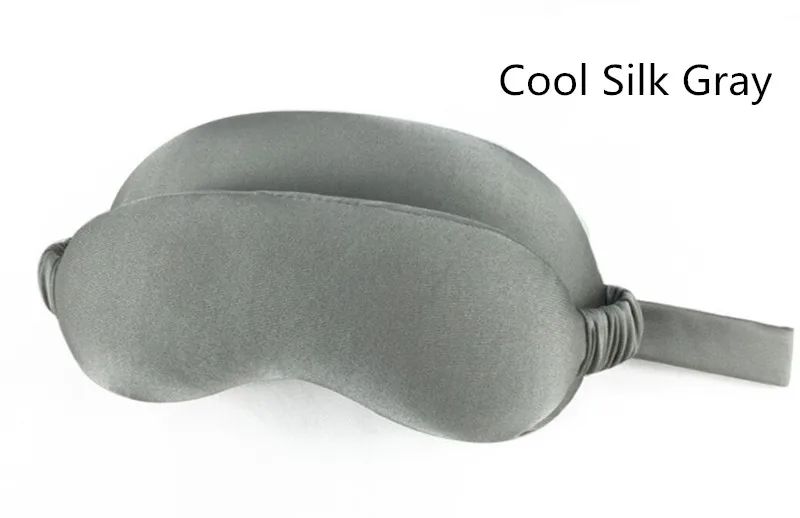Silk Gray Многофункциональная бизнес-подушка для шеи, маска для глаз и сумка для хранения с ручкой, портативная 70 г, размер 13*14*24 см, удобная - Color: Silk Gray