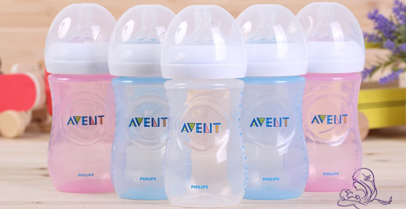 AVENT натуральная бутылочка для кормления Avent бутылочки с широким горлышком 1 м+/9 унций 260 мл Новинка