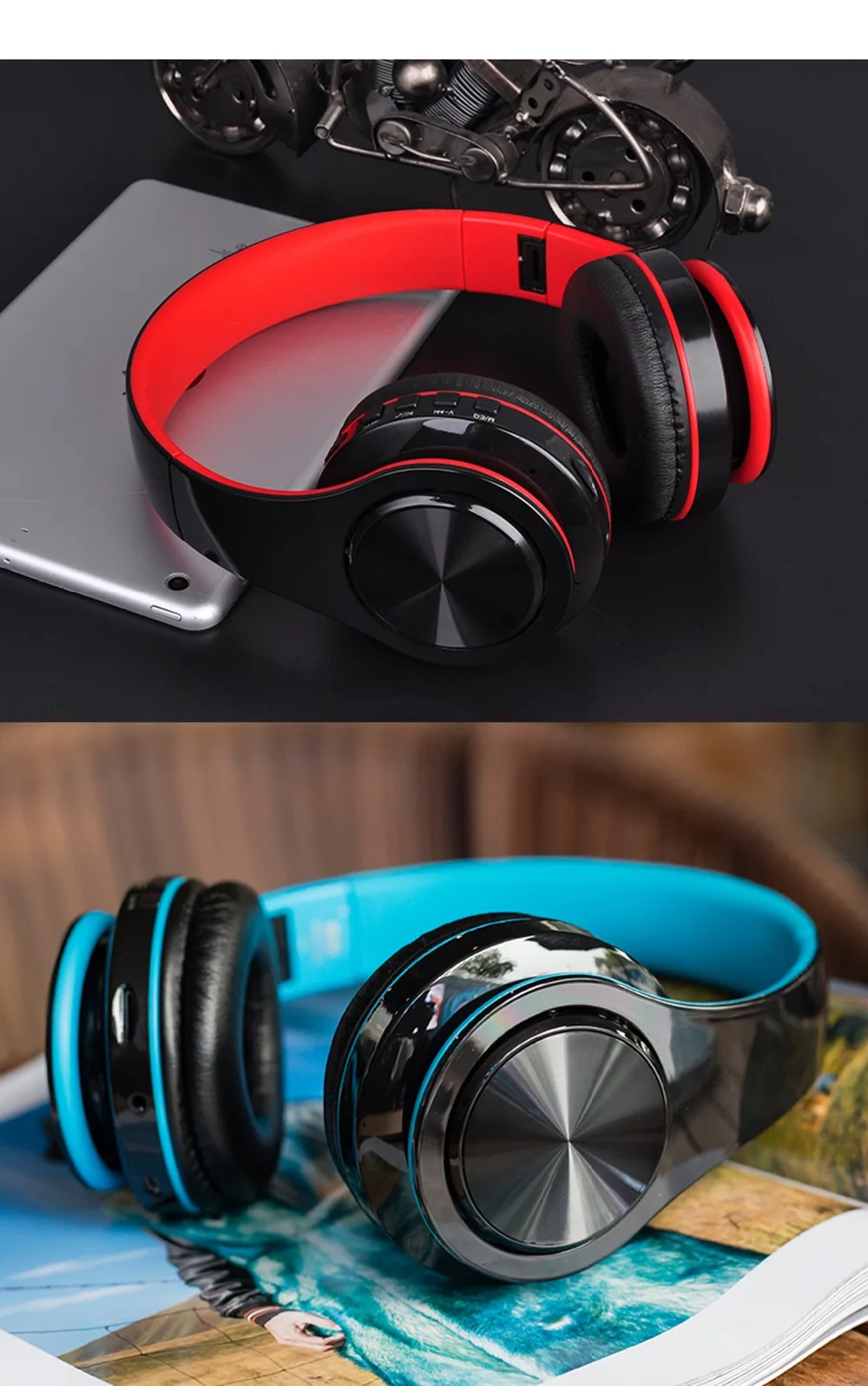 Joinrun B3 Bluetooth наушники 4,1 Гарнитура стерео Беспроводная портативная гарнитура с микрофоном для ПК iPhone Android телефон