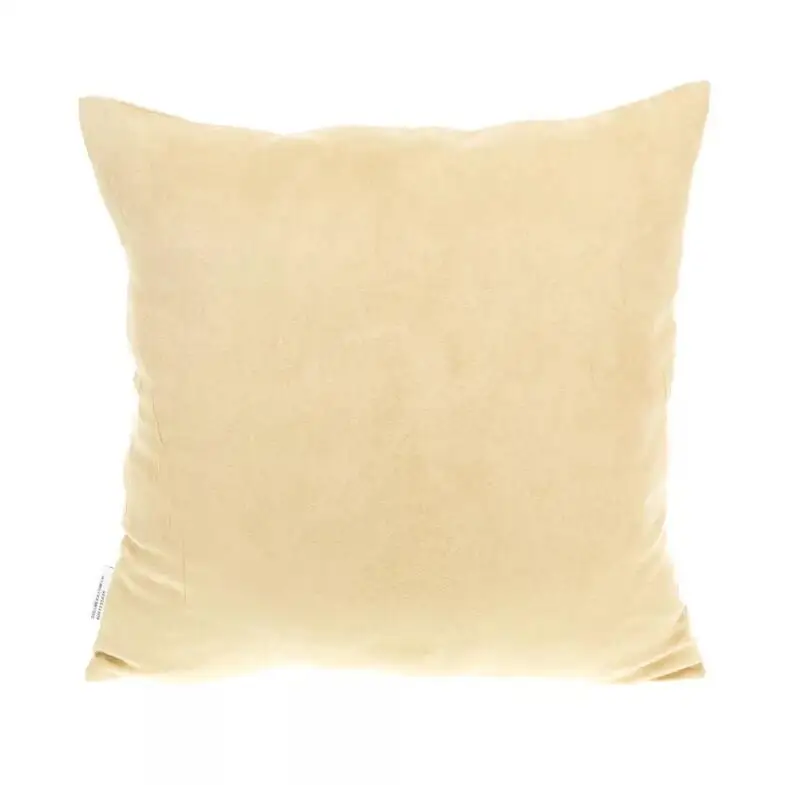 Home Decor Новинка зимы одноцветное замшевая Подушка охватывает 45*45 см Черный, серый цвет желтый Рождество мягкий площади диван Наволочка в стиле День Благодарения крышка