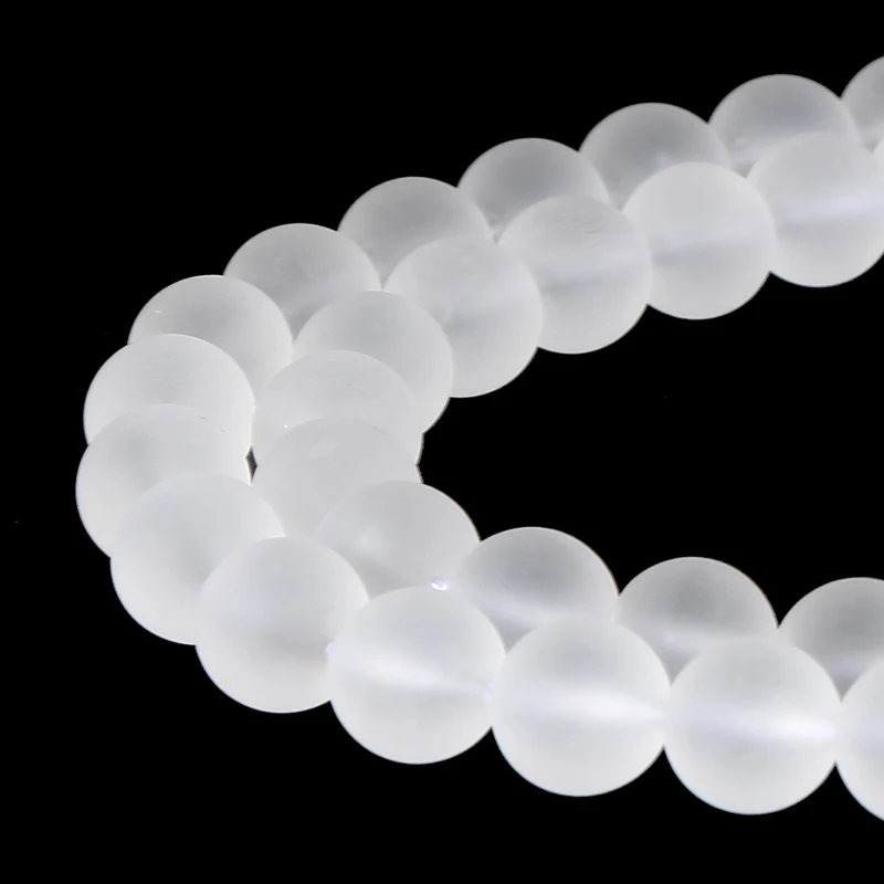 4-12 мм бусины из натурального камня круглый великолепный Прозрачный Кварцевый