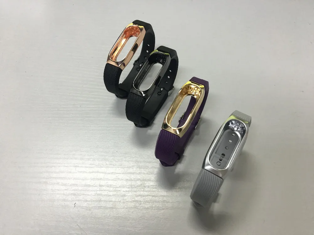 Xiaomi mi Band 2 Браслет ремешок mi band 2 цветной металлический ремешок сменный смарт-браслет аксессуары для mi Band 2