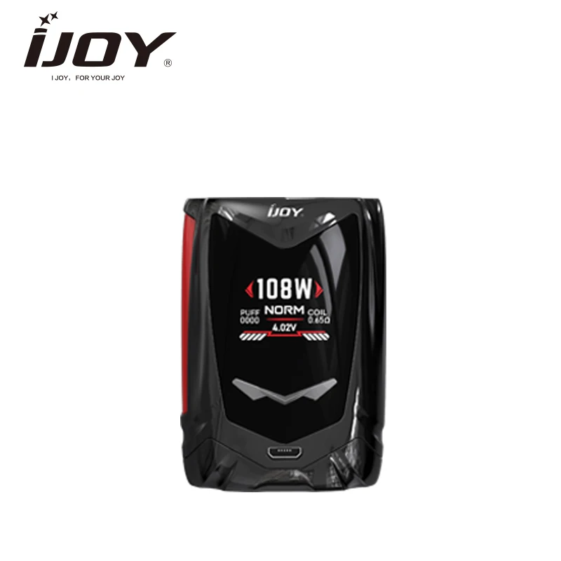Новое поступление IJOY Мститель детский мод 108 ВТ Голосовое управление TC коробка с