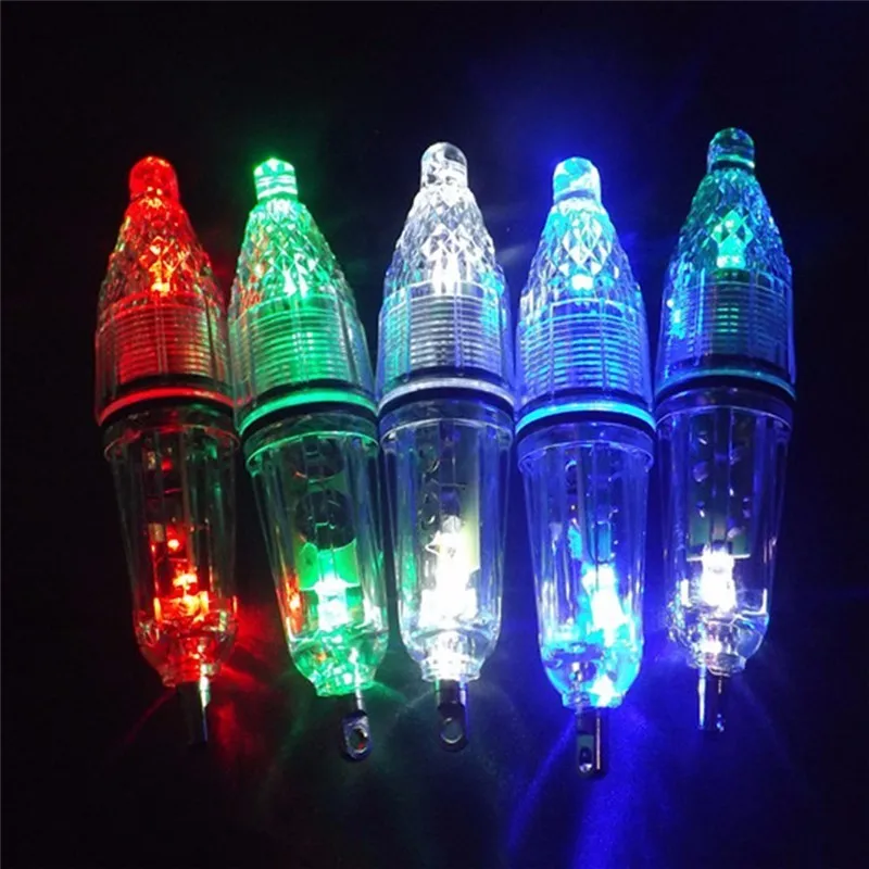 12 см LED Рыбная ловля приманка свет Водонепроницаемый быстро рыбы аттрактор
