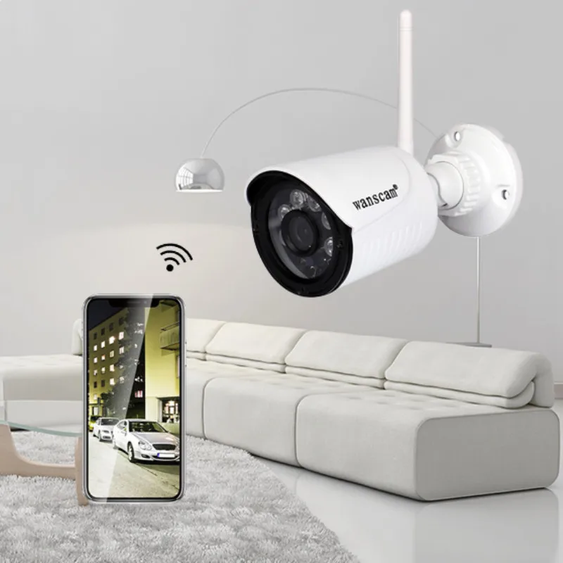Беспроводная ip камера WANSCAM K22 1080P HD с функцией обнаружения движения IP66