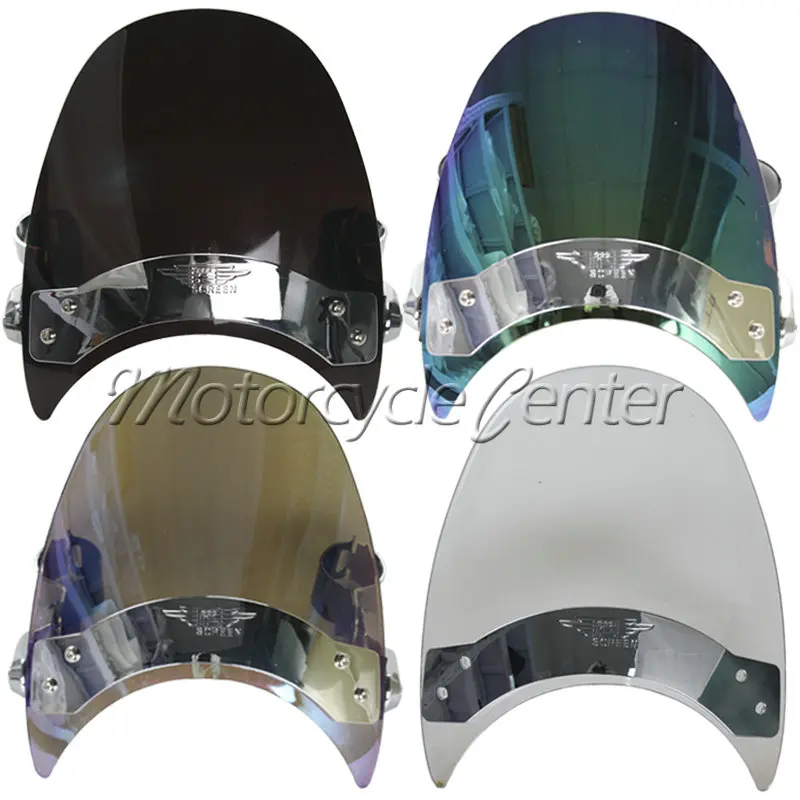 Мотоциклетные ветровые дефлекторы лобовое стекло для 1998-2014 Yamaha V Star 650 XVS650 Custom XVS650A