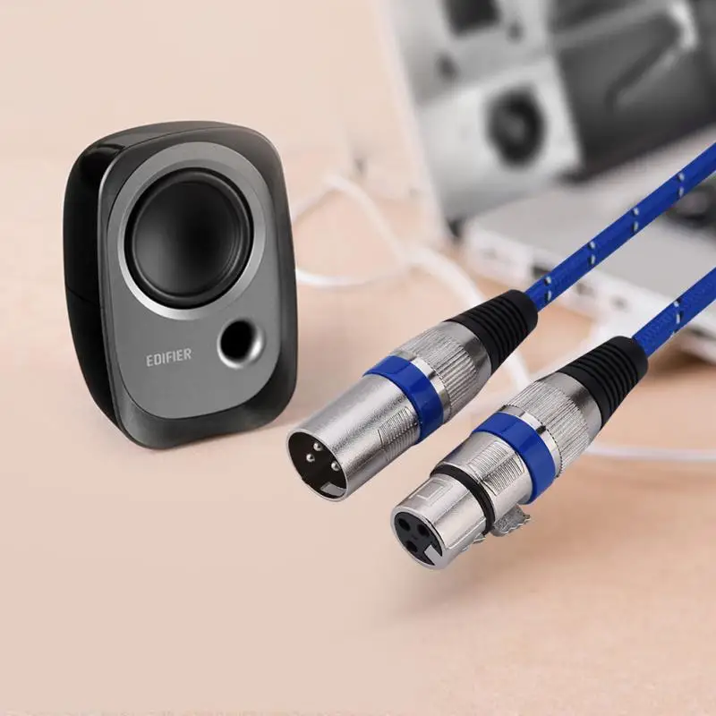Микрофон MIC Audio Cable1M-20M с разъемом XLR Male to Female 3pin |
