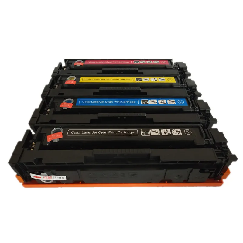 202A совместимый тонер картридж CF500A CF501A CF502A CF503A для HP Laserjet Pro M254nw M254dw M280nw M281fdw