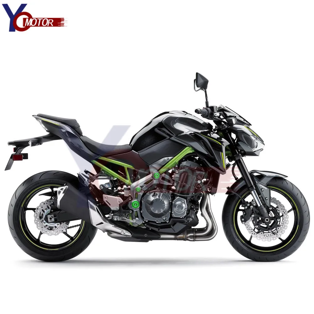 Мотоцикл обтекатель болты рамка отверстие крышка винты 5 м для Kawasaki Z900 2017 2018