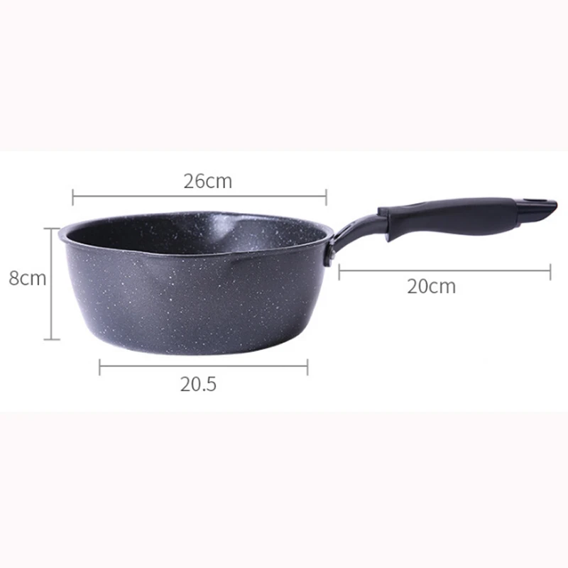 Katscn 20 см Maifan Stone Wok антипригарная сковорода для супа многофункциональная кухонная