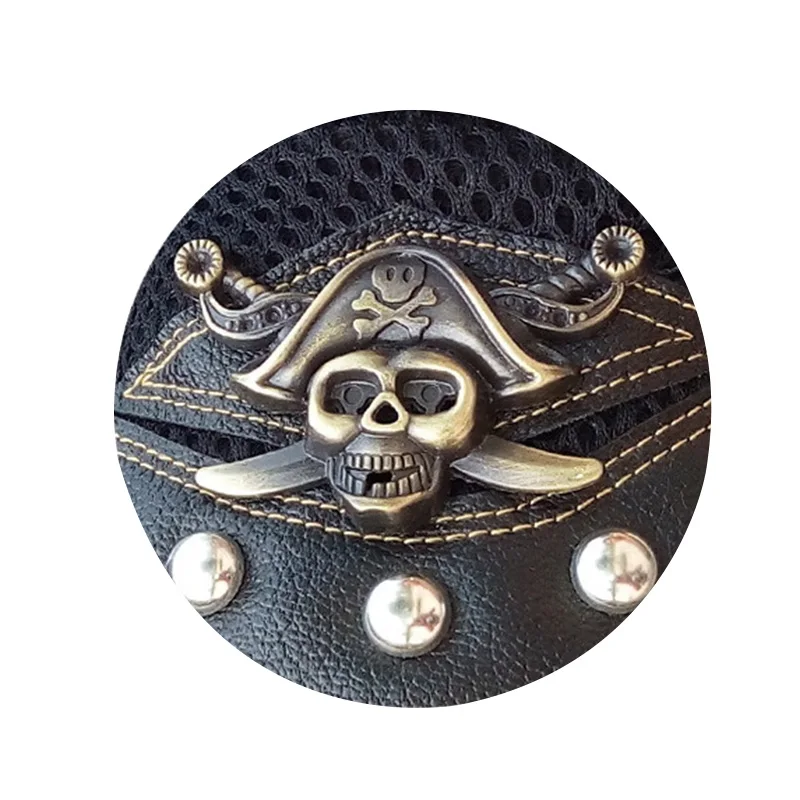 Скелет пирата перчатки Череп Мотоциклетные Перчатки Горный Велоспорт Половина