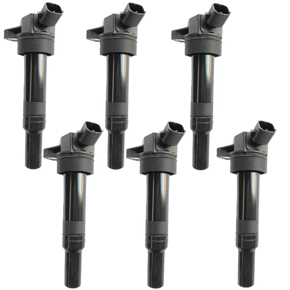 6 Pieces Оригинальная качественная Катушка зажигания для HYUNDAI I40 SONATA V TUCSON IX35 KIA CARENS IV SPORTAGE 2.0L(2004-) 27300-2E000 273002E000 - Цвет: 6 Pieces