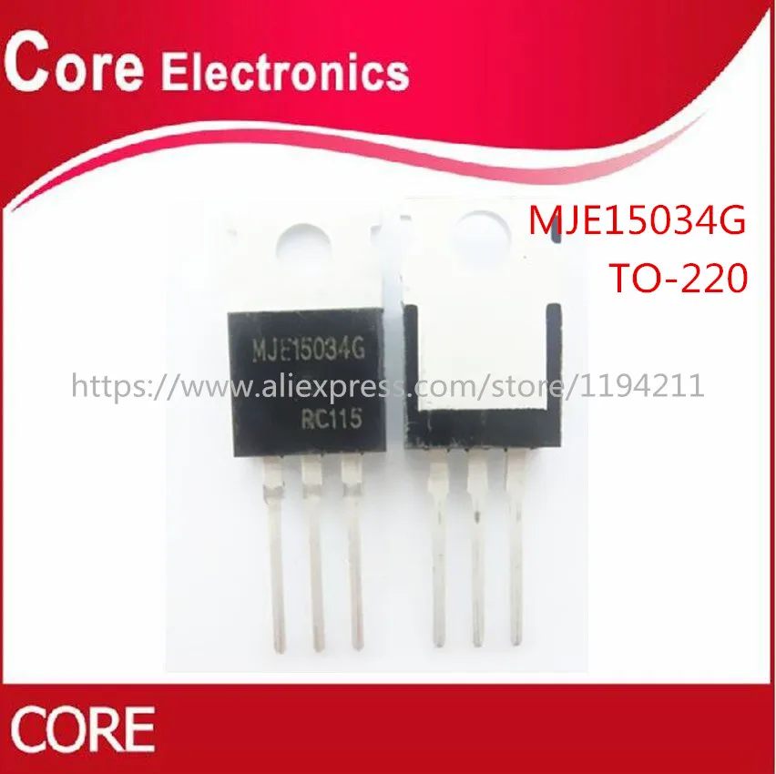 10 шт. MJE15034G TO 220 MJE15035G TO220 (5 MJE15034 + 5 MJE15035) Новинка|Интегральные схемы| |