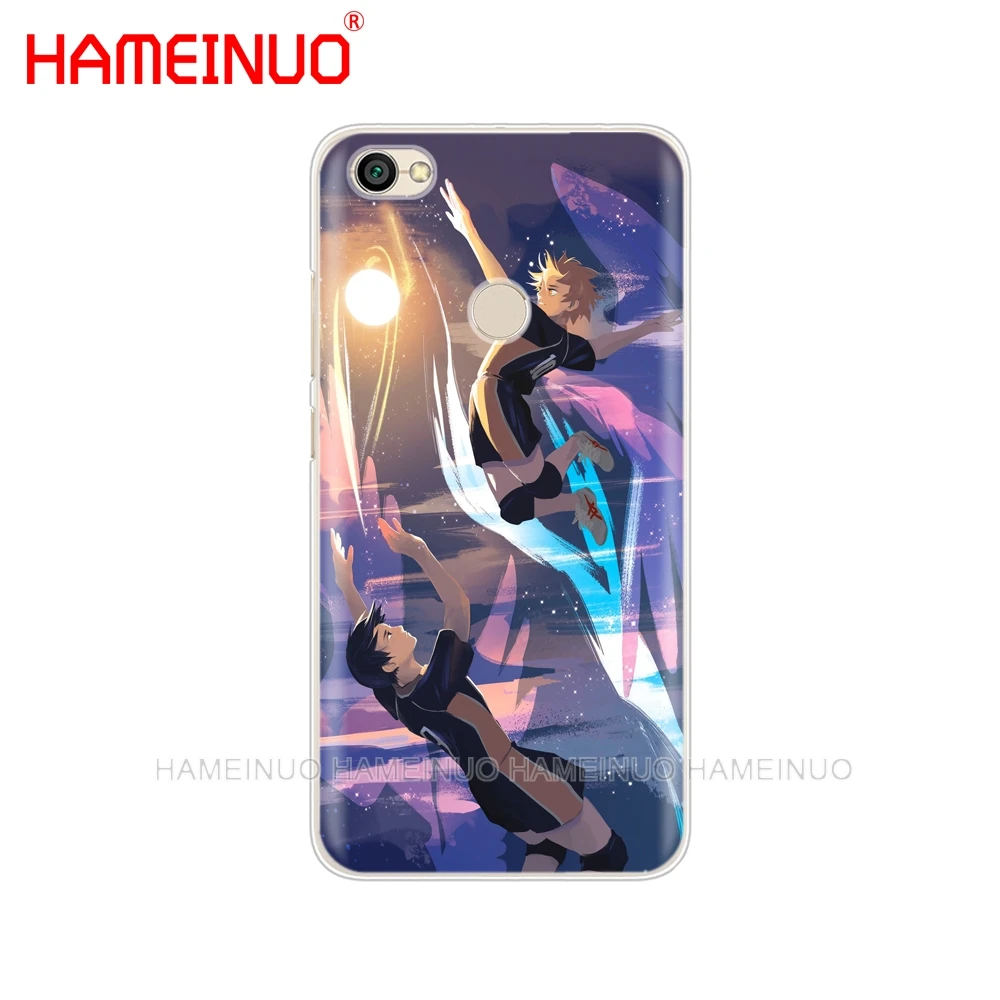 HAMEINUO Haikyuu Hinata атаки аниме чехол для телефона Xiaomi redmi 5 4 1 1s 2 3 3s pro PLUS note 4X 4A 5A |