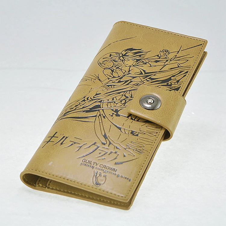 Длинный кошелек Феи Серафима виновная корона мультяшный кожаный из