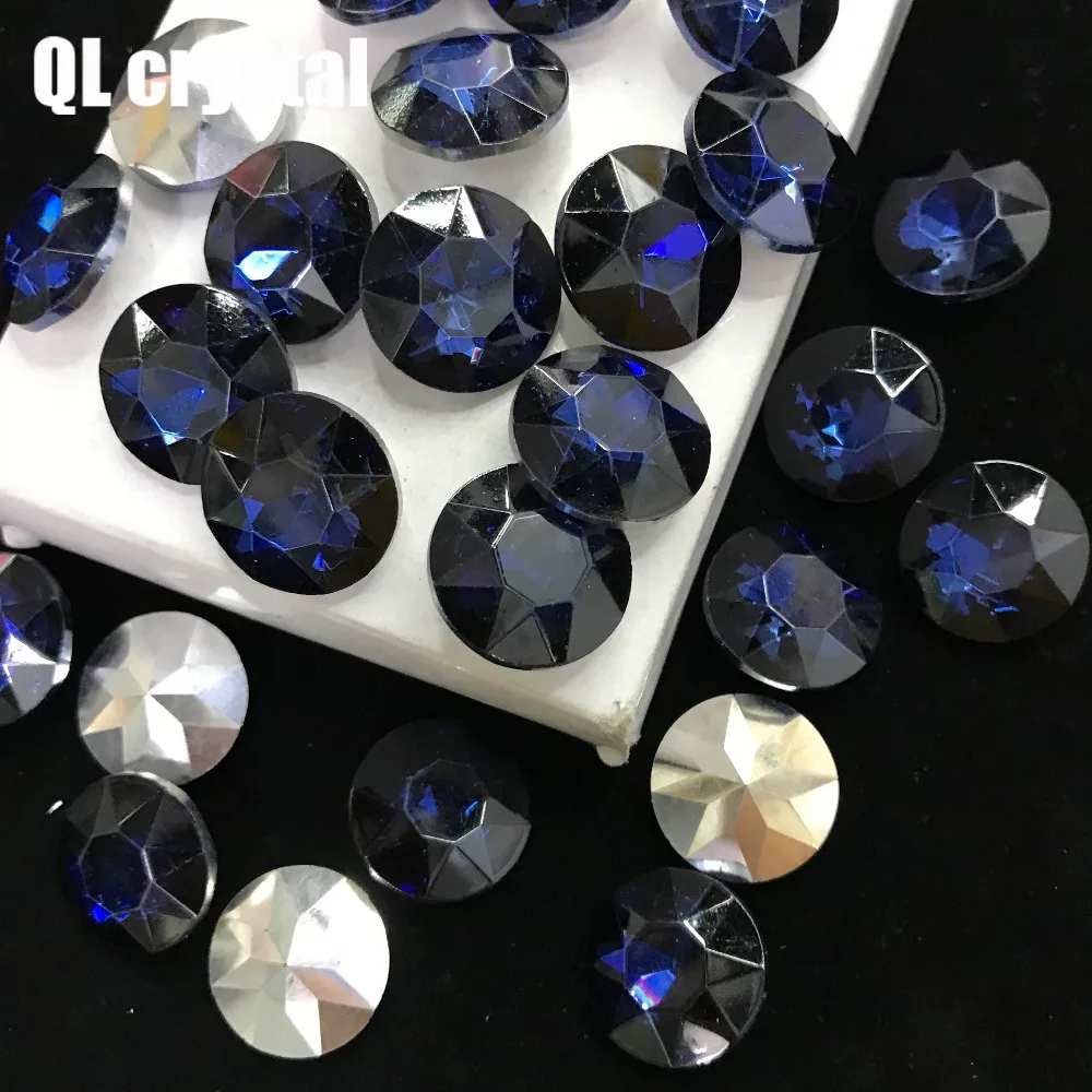 QL хрустальные ювелирные изделия в форме пуантбэк стразы высокого качества для