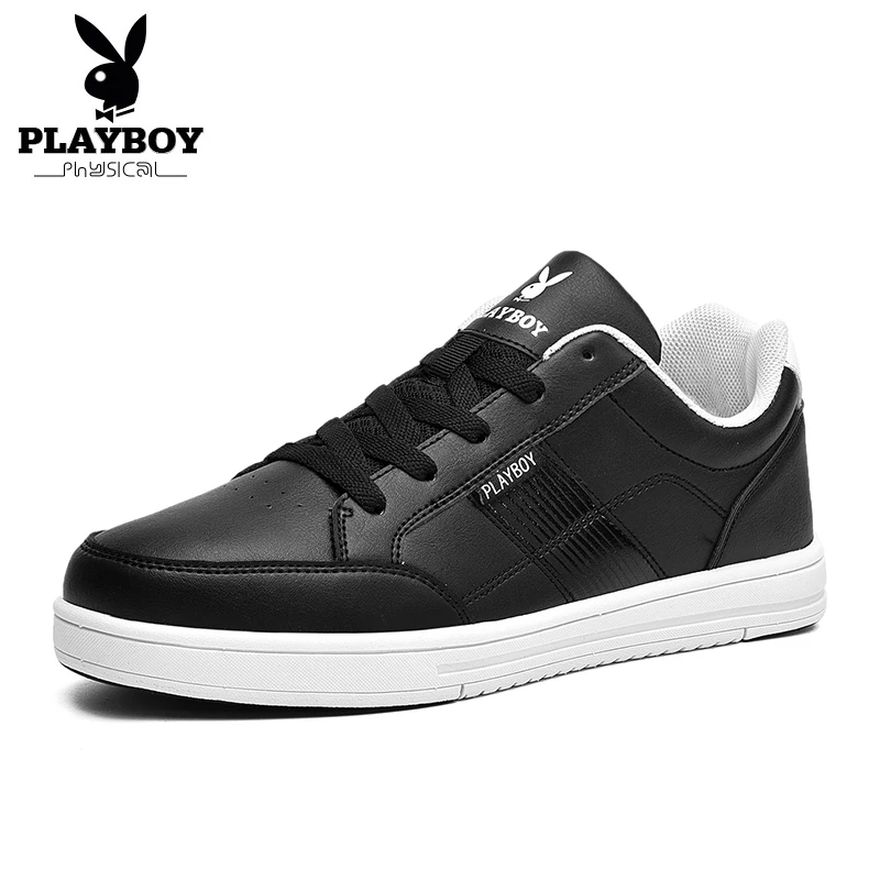 

PLAYBOY New Brand Men Shoes England Trend Casual Leisure Shoes Leather Shoes Breathable For Male Footear Loafers Men's Flats