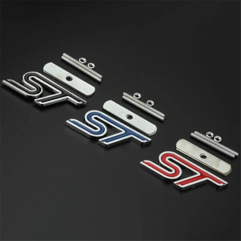 Automobiles Motorcycles Accessories 3D ST Grill Badge Emblem Car Stickers | Автомобили и мотоциклы