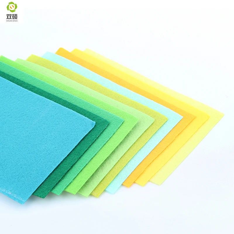 40 шт./компл. полиэфирная Нетканая войлочная ткань толщина 1 мм материал для шитья